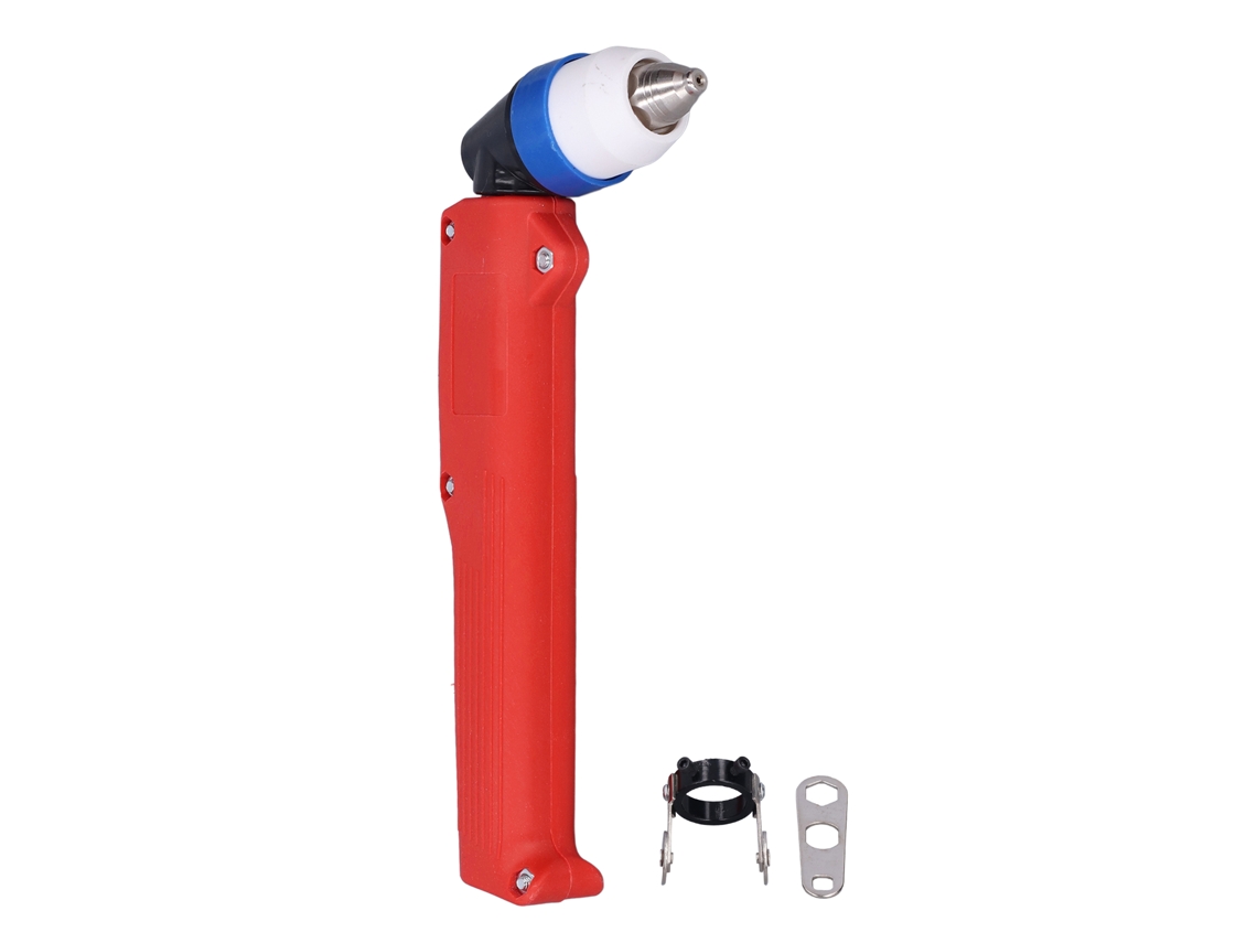 Cabeza De Soplete De Plasma P80 Con Mango Curvo Y Rodillo Guía, Accesorio Para Máquina De Corte
