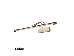 Aplique De Pared Led Para Baño (color Cobre Blanco Frío, 300 Mm), Ca 85-265 V, Estilo Moderno, 8 W