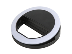 Luz Anular Para Selfie 360 Grados Luz Suave Anti-brillo Clamp Delgado 0.4in Luz Anular Mini Para Streaming En Vivo
