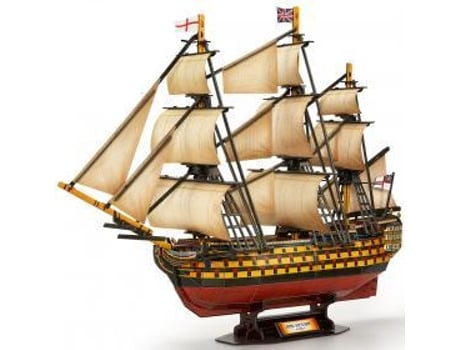 Puzzle CUBICFUN HMS Victory Puzle 3D 189 pieza(s)