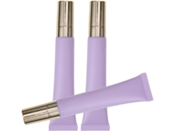 Nuobesty De 3 Tubos Recarregáveis De 20ml Para Creme De Contorno Dos Olhos, Frascos Roxos Foscos Suaves