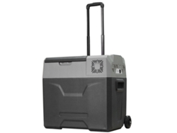 VPMKP - Refrigerador portátil Homcom con compresor, hasta 20°C, 50L, 12/230V, negro