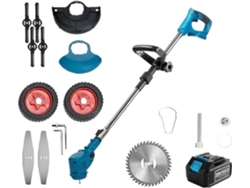 Tondeuse À Gazon Sans Fil 21 V, Coupe-herbe Électrique Portatif, Longueur Reglable