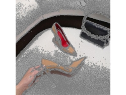 2026-zapatos De Tacón Alto Delgado Puntas Negros De Cuero Patente Para Mujer, 6cm 8cm 10cm, Bodas Y Fiestas