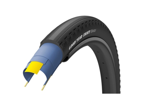 Pneu Gravel County Tubeless 700 X 40 Preto 700 X 40Goodyear