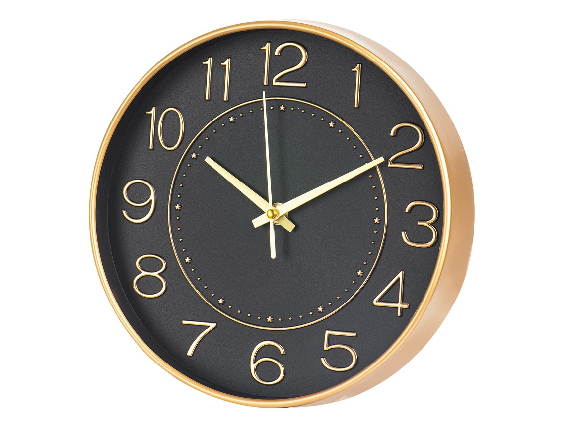 Reloj De Pared Infantil, Radio, Silencioso, Automático, Para Salón, Cocina O Oficina.