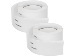 Kichouse Kit De 40 Porta-cartões Autoadesivos Em Pvc Com Adesivo Forte E Bolso Transparente Para Organização No