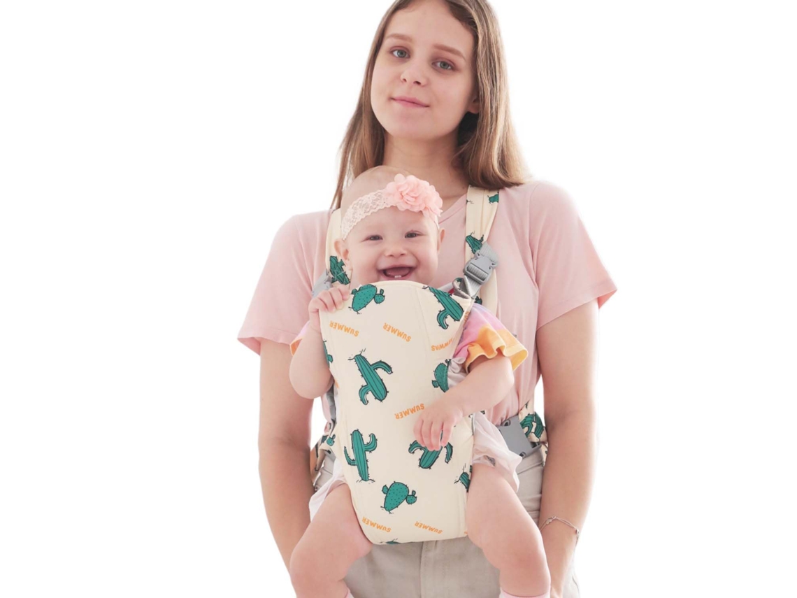 Portabebés versátil, ligero y transpirable, apto para bebés de 3 a 18 meses. CZHHMART (tipo Cactus)