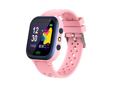 Smartwatch S20 Niños Tarjeta SIM Teléfono Llamada de voz Lbs Ubicación Cámara de fotos Impermeable Rosa
