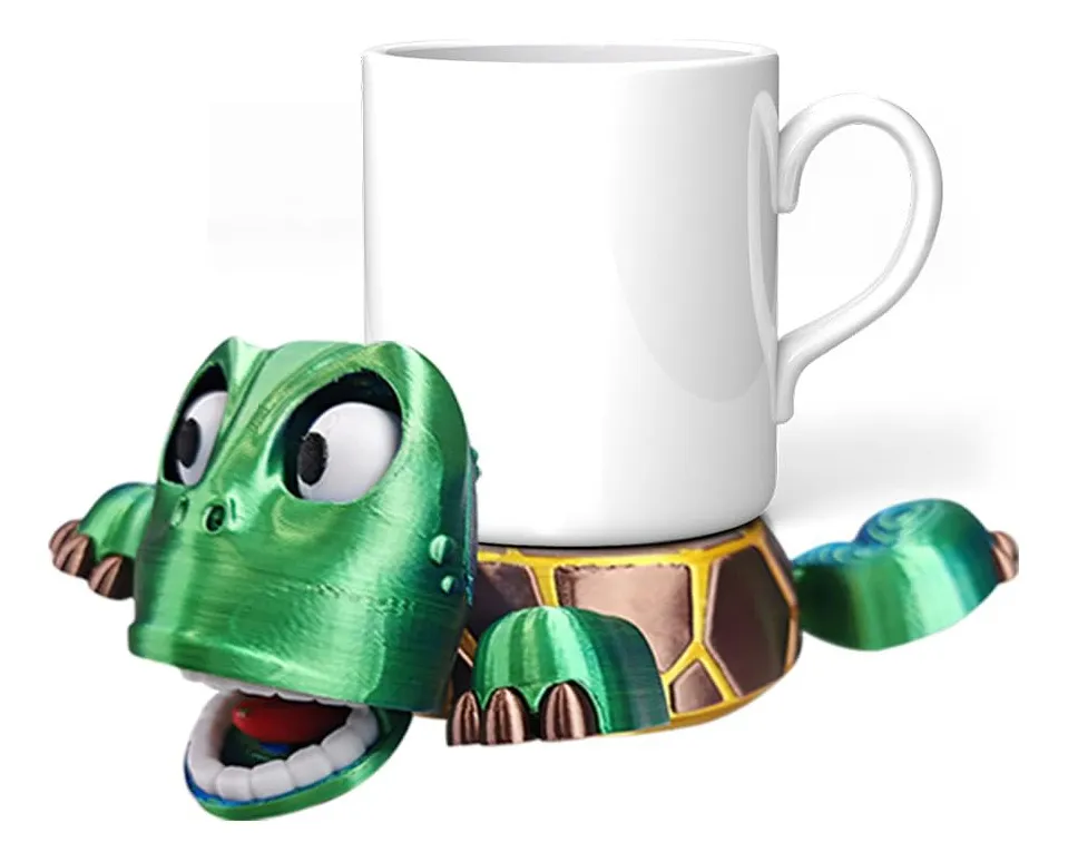 Posavasos de tortuga, posavasos de tortuga Drinkslowmoose