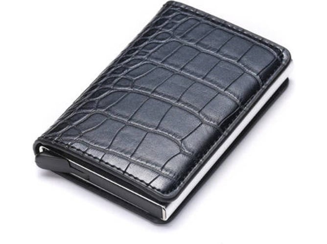 Cartera GOEIK X-12C (Inteligente - 6 Tarjetas - Negro)