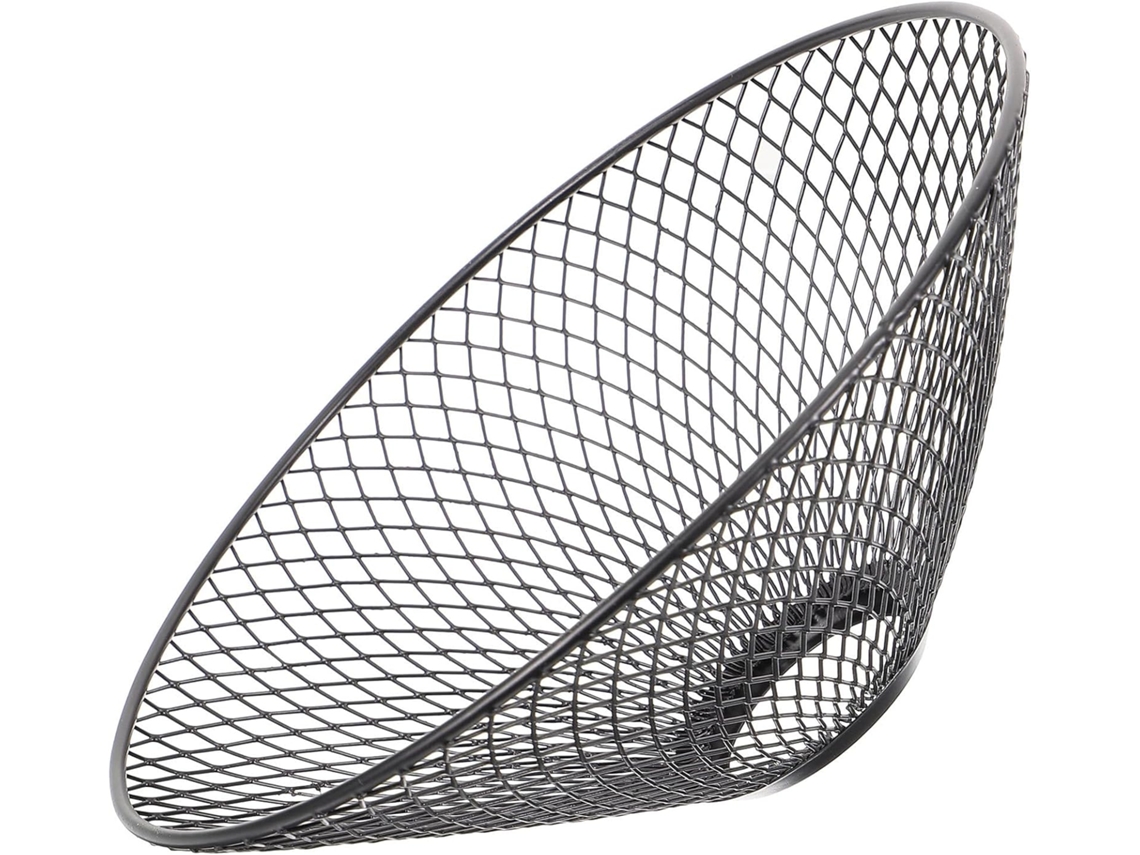 Lámpara colgante vintage de metal negro, diseño de 19 x 9 cm. SFUSHOS