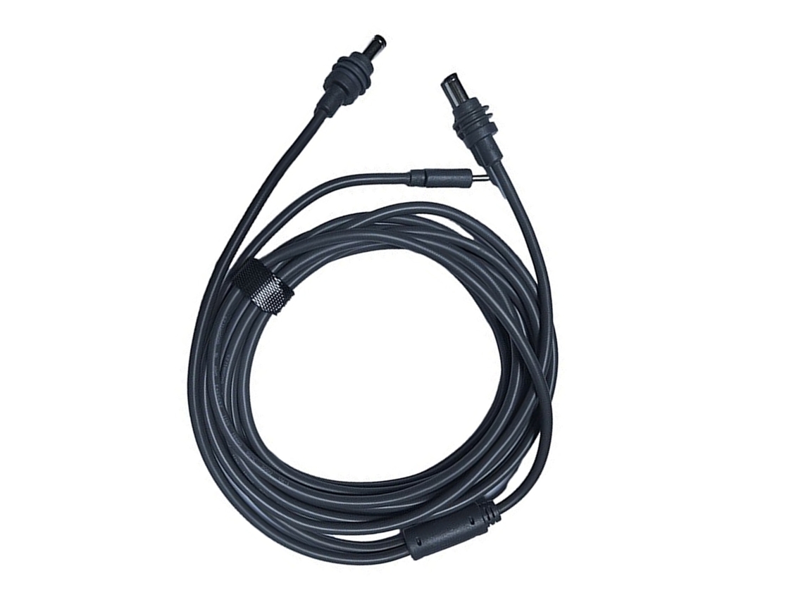 Cable de alimentación satelital resistente al agua 2 en 1