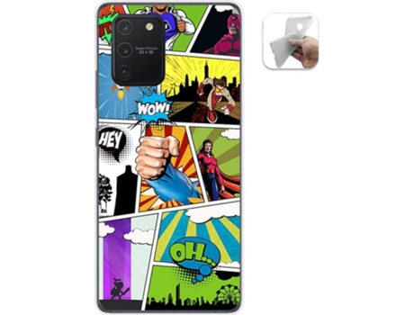 Carcasa Samsung Galaxy S10 Lite TUMUNDOSMARTPHONE Comic Multicolor