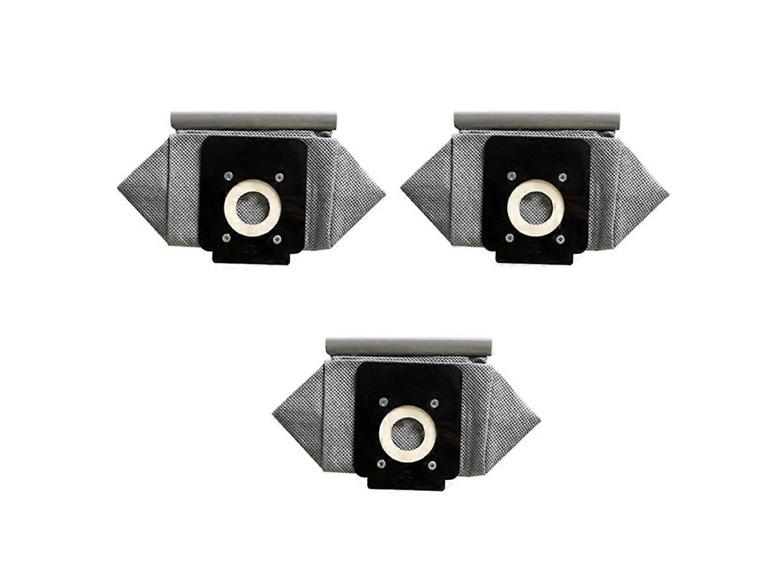 3x Household Vacuum Cleaner Accessories Garbage Bags Can Be Washed Non-woven Bag Dust Bag