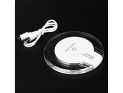 Cargador Inalámbrico (diseño De Ovni De Cristal Para Carga Inalámbrica)