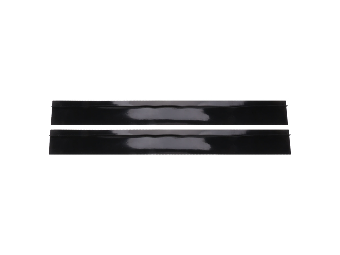 2 Tiras De Silicona Anchas Para Rellenar Huecos En La Encimera De La Cocina, A Prueba De Polvo, 53,3 Cm, Color Negro.