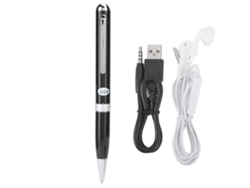 Caneta Gravadora Q96 Profissional 32gb Redução De Ruído Gravação Hd Áudio Pcm 20h Standby 30 Dias
