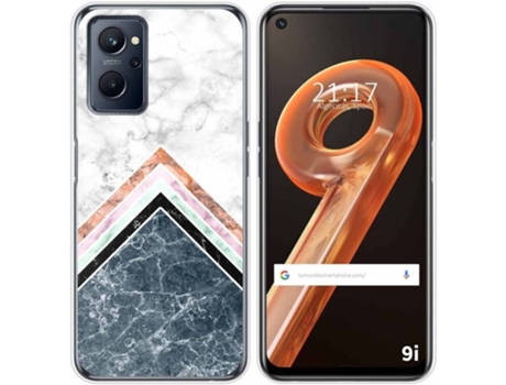 Carcasa Realme 9i TUMUNDOSMARTPHONE Dibujos Mármol 05 Multicolor