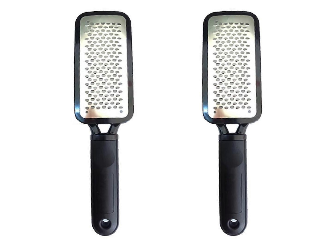 2pcs Raspador De Pies Y Removedor De Callos Para Cuidado Pediátrico, Herramienta De Metal Para Pies Duros, Seco Y Húmedo