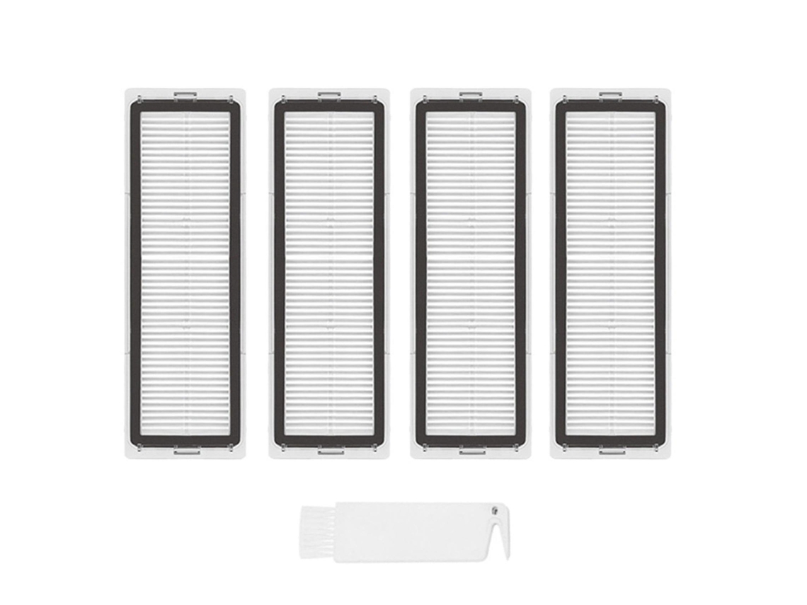 4 filtros HEPA para aspiradora Xiaomi Dreame W10 con cepillo para pájaros.