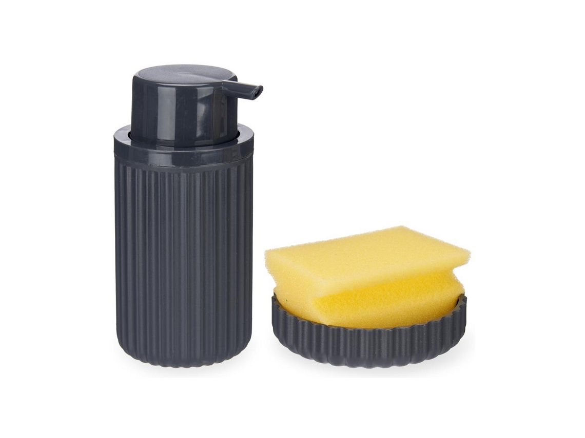 Set de Cocina 3 Piezas Antracita Plástico KINVARA