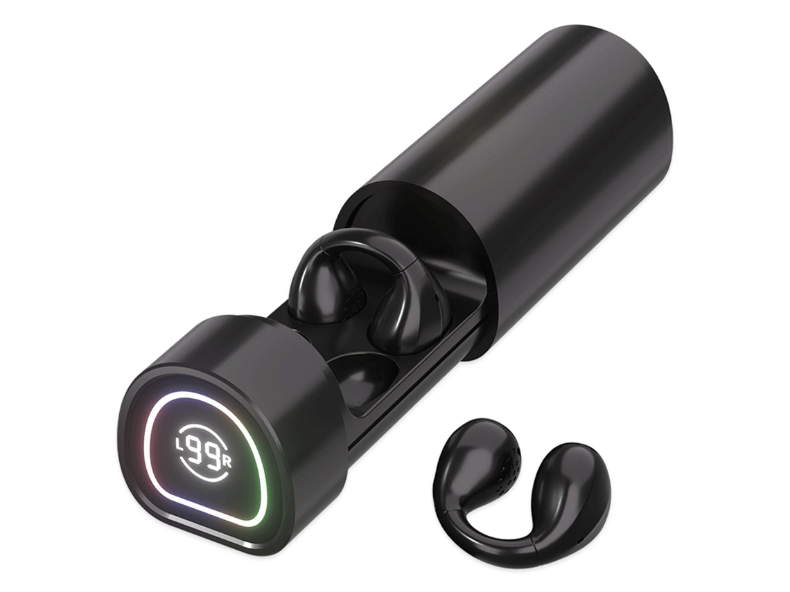Auriculares inalámbricos, auriculares deportivos abiertos, auriculares con clip, Bluetooth 5.3 con micrófono. MDUG