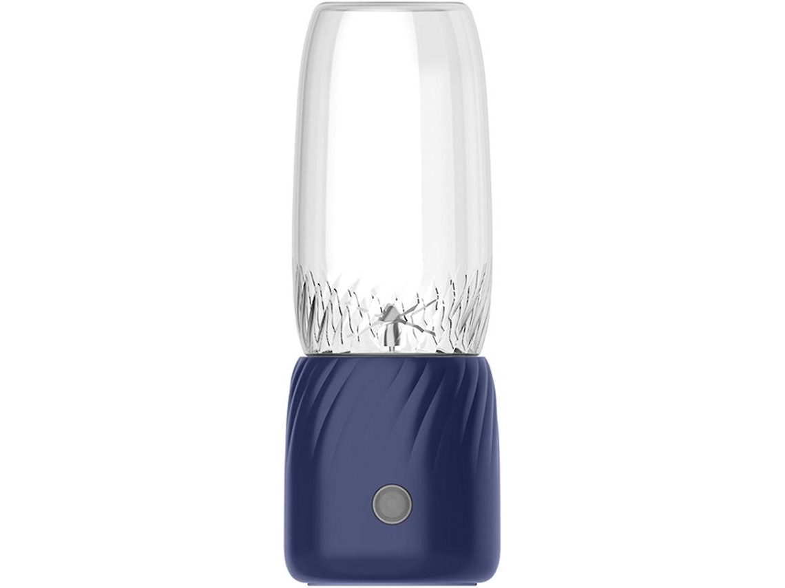 Mini Exprimidor Eléctrico Portátil Reutilizable Vaso De Jugos De Gran Capacidad Accesorios De Cocina Gusshious Azul
