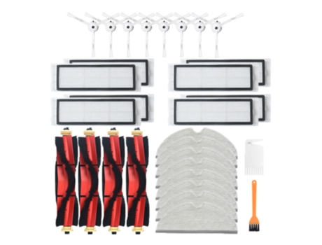 Para Roborock S6 Maxv S6 Pure S6 para Xiaomi Mijia 1/1S Robot aspirador cepillo principal Cepillo Lateral piezas del filtro Hepa