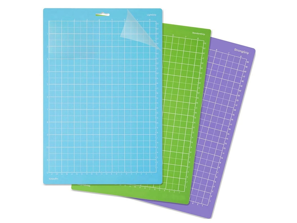 Tapetes de corte compatibles con Cricut Joy Xtra, tapetes adhesivos reutilizables de 8,5 x 12 pulgadas, variantes de agarre fuerte y ligero, tapete para arte