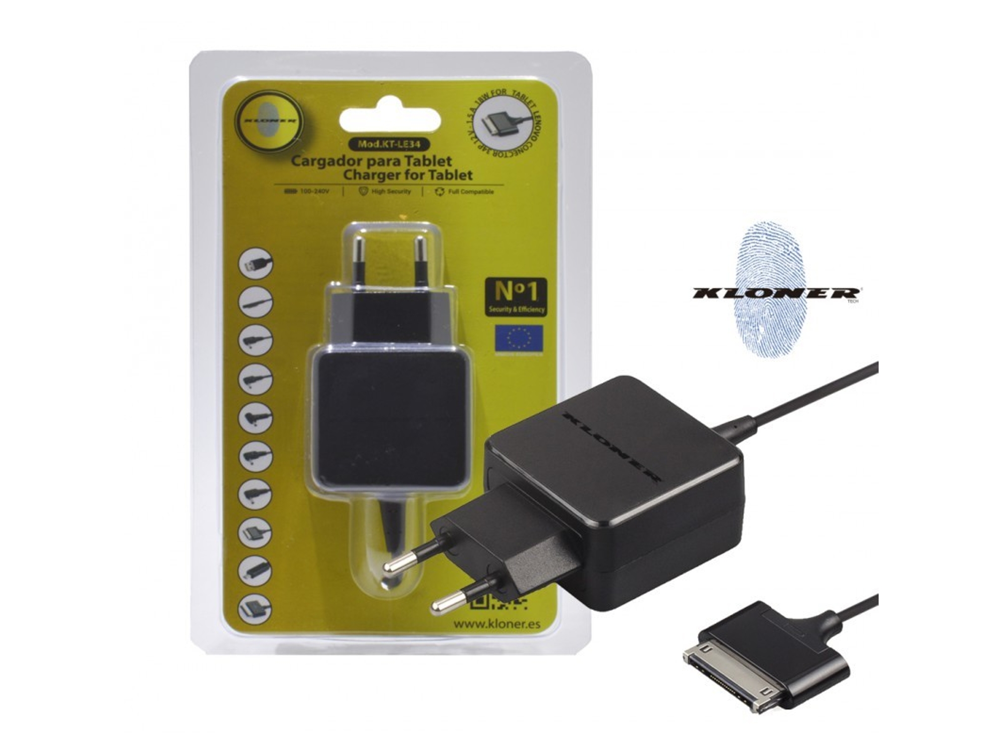 Cargador KL-TECH KT-LE34 (Lenovo)