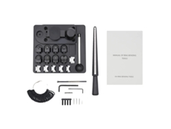Herramienta para doblar anillos, operación manual, múltiples tamaños de matriz, OEM negro