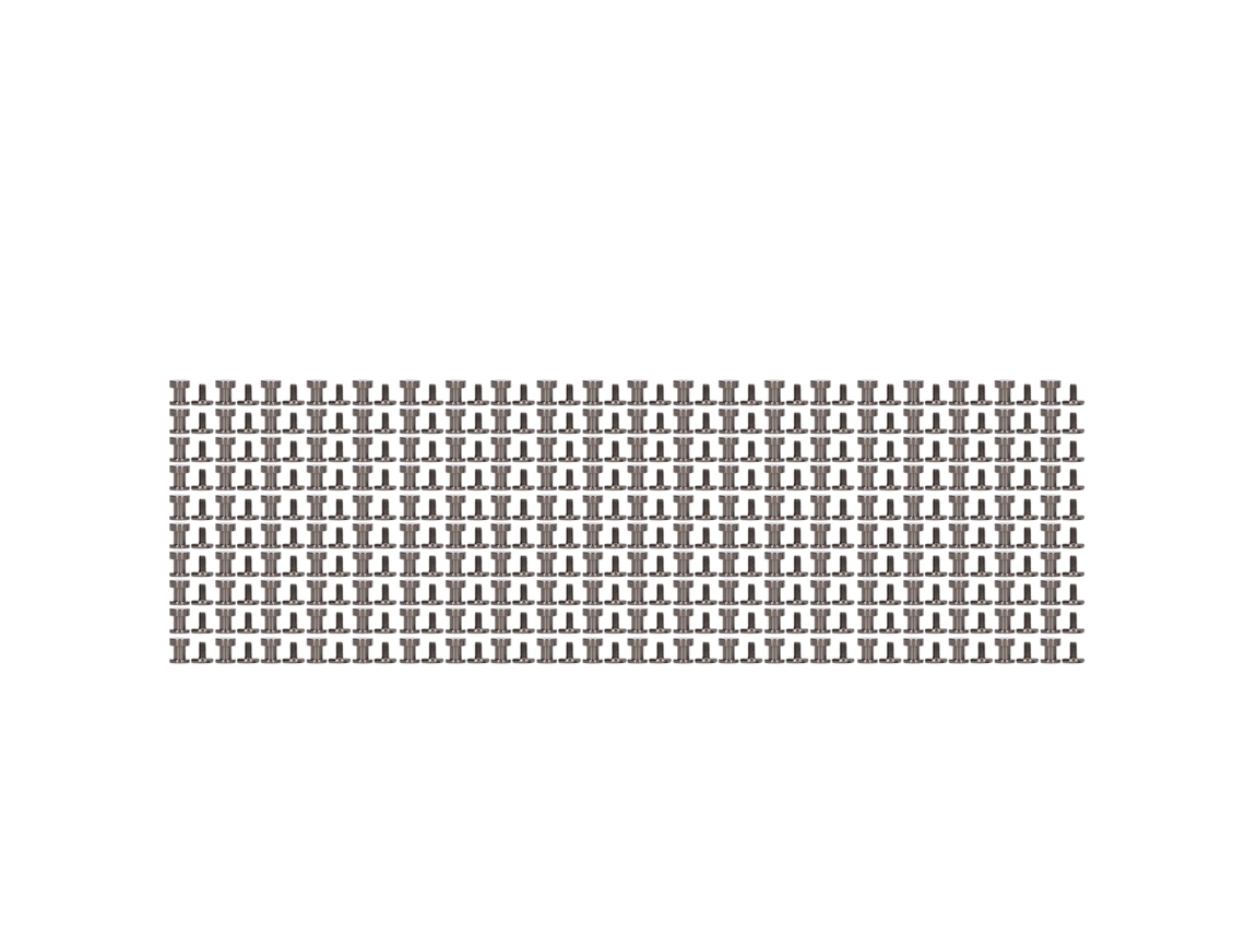 200 Conjuntos Tornillos Chicago Diy Cabeza Plana Doble Capa Latón Plata Negro Clavos Remaches Para Proyectos De Cuero