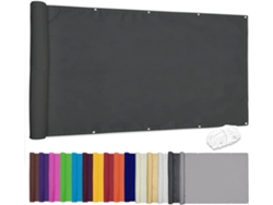 Pantalla Privacidad, Hdpe, Protección Uv, Opaca, Para Balcón