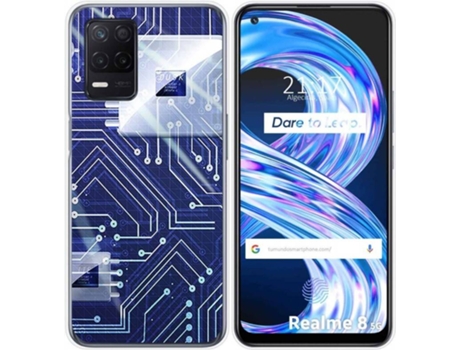 Carcasa Realme 8 5G / Narzo 30 5G TUMUNDOSMARTPHONE Circuito Multicolor