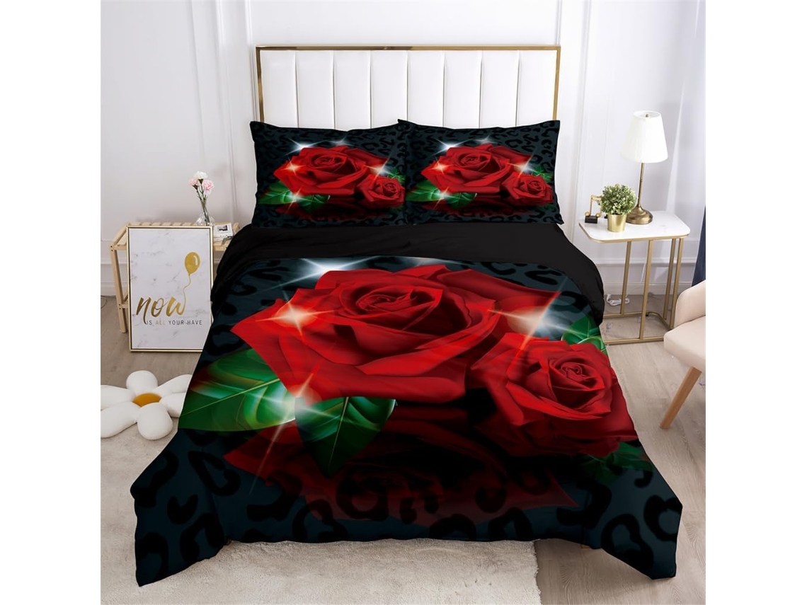 Juego Ropa Cama Niñas Estampado Juego Mujer Funda Nórdica Almohada Material Microfibra Color Niños 240x260 Cm