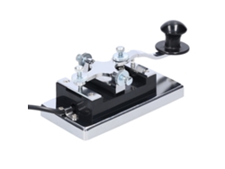 2026as-key K4 Telégrafo eléctrico de alta resistencia para comunicación por código Morse CW Wave Cuts Radios Enseñanza