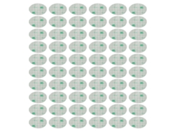 60 hojas de parches adhesivos desechables ultrafinos para orejas de bebé, impermeables y desechables.