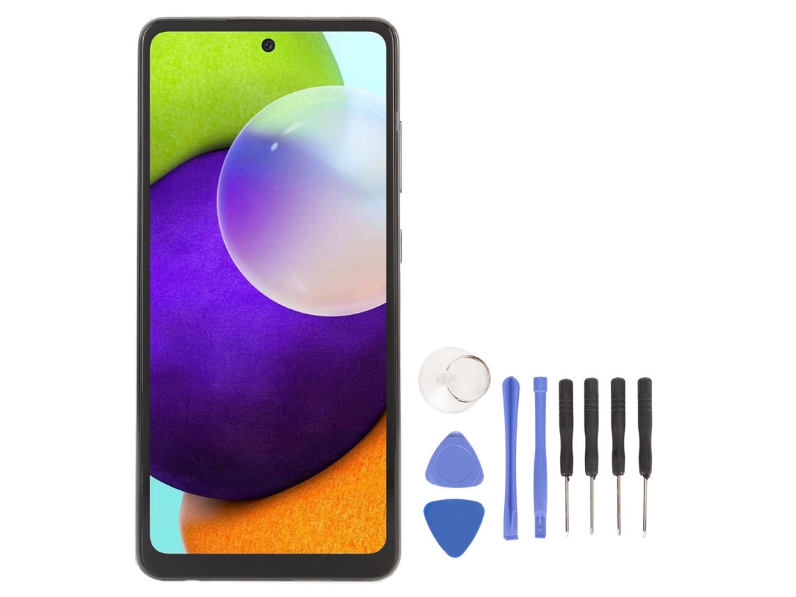 Pantalla táctil OLED Yhl para Samsung Galaxy A52 4G A536 SM A525F con sensor de huellas dactilares y herramientas