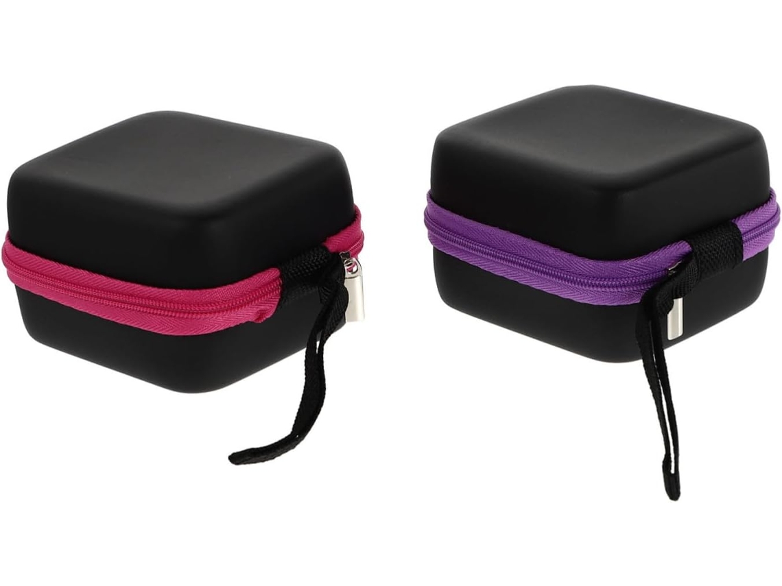 Bolsa Organizadora Compacta Para Óleos Essenciais, Ideal Para Viagens, 9,50 X 8,00 X 5,50 Cm, Com Proteção.