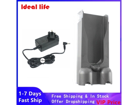 Cargador de estación de acoplamiento de pared de carga para modelos Dyson V10 Sv12, aspiradora ciclón Animal, juego de barredora de limpieza Total ...