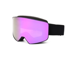 Óculos De Esqui/snowboard Para Adultos Com Proteção Uv 100 E Anti Embaciamento
