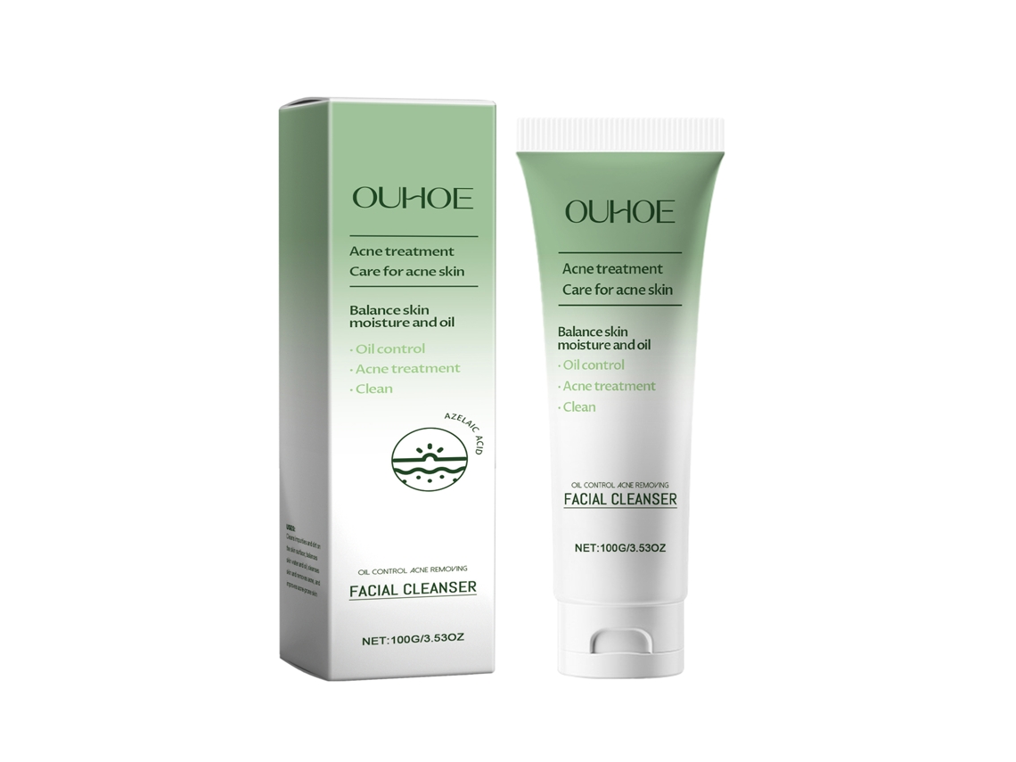 Gel limpiador facial para una piel limpia y sana.