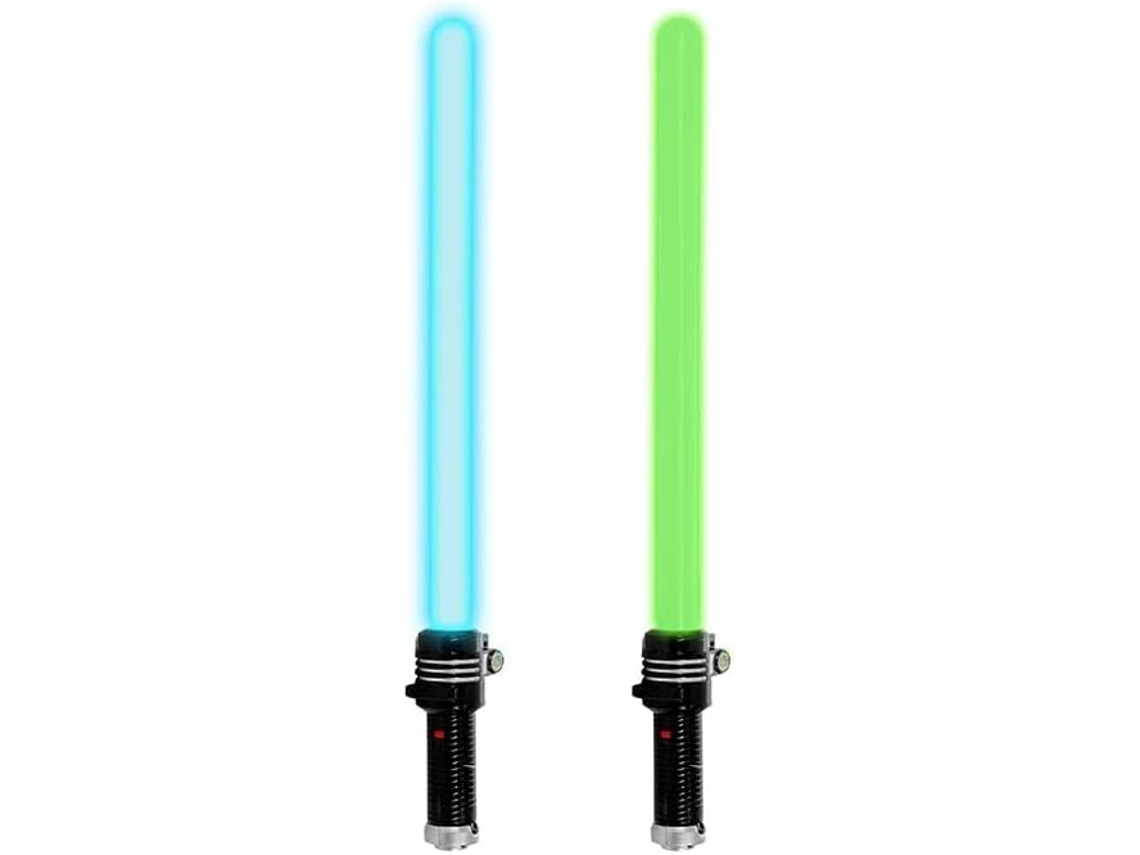 Kit de 2 espadas láser Gokoco Force con luz brillante y sonido