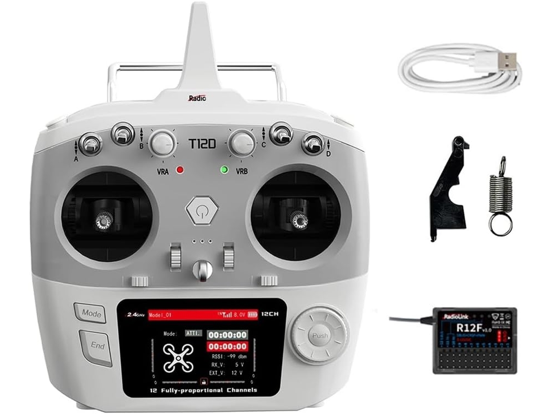 Transmisor RC Radiolink T12d + receptor R12f SFUSHOS