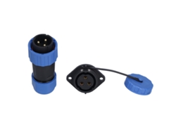 Yncm2026-conector De Alimentación Aviación Impermeable Ip68 250v 3 Pines Flange Terminal Empalme Lp20 612mm