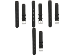 Conjunto De 4 Pulseiras De Couro Para Relógio, Compatíveis, Duráveis E Elegantes.