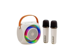 Mini máquina de karaoke M9 compatible con Bluetooth y micrófono. Nostalgia88