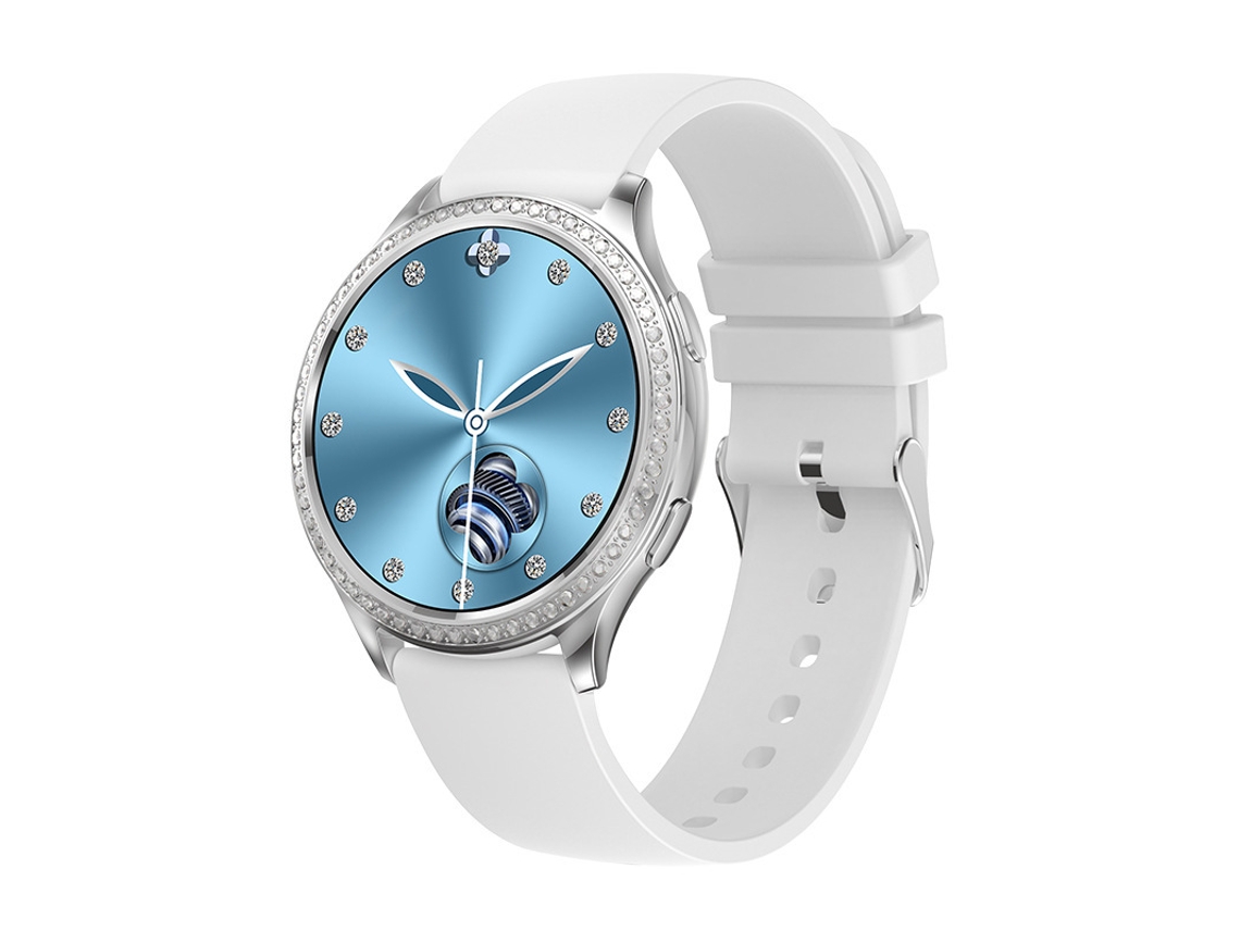 Reloj Inteligente Para Mujer, Teléfonos Android/ios, Llamadas, Frecuencia Cardíaca, Presión Arterial, Más De 100 Modos, Gris
