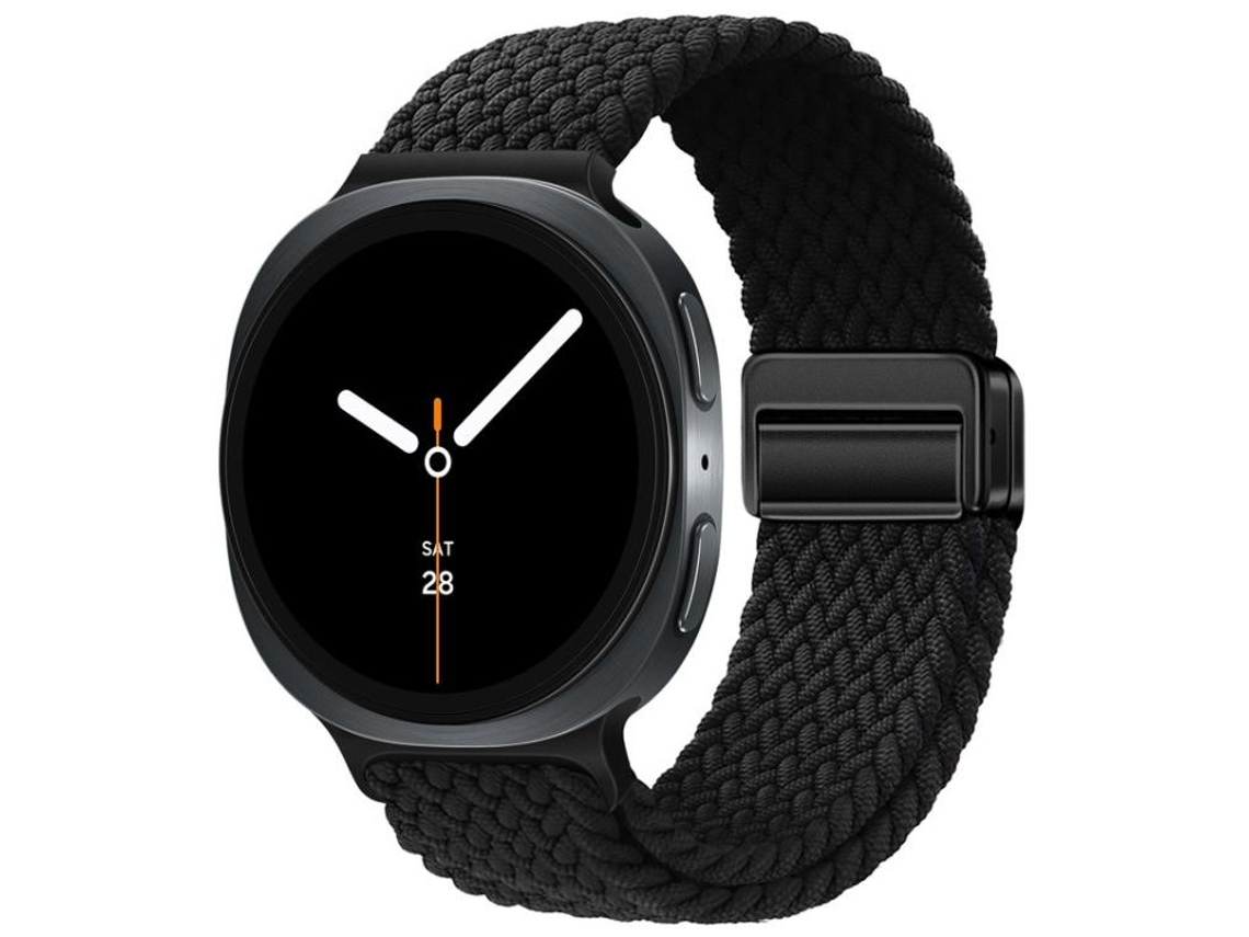Correa para Samsung Galaxy Watch 8/8 Classic - Nylon trenzado con hebilla magnética clásica